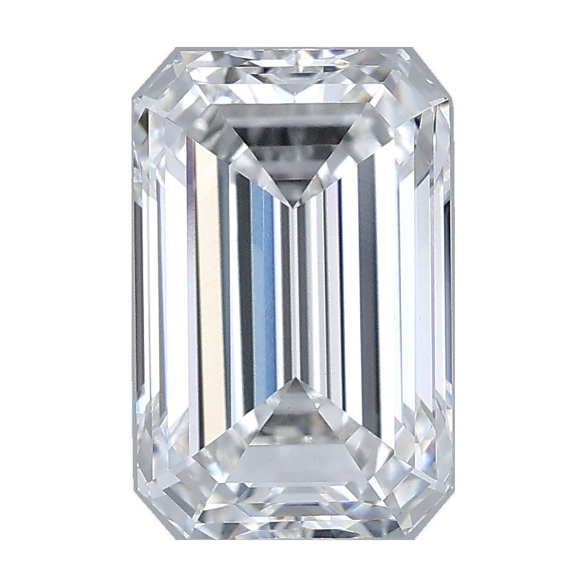2.96 ct emerald lab-grown diamond, E color, VVS2 clarity, IGI certified, still from its 360° video