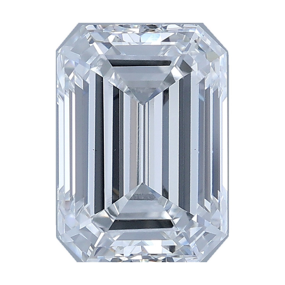 2.99 ct emerald lab-grown diamond, F color, VS1 clarity, IGI certified, still from its 360° video