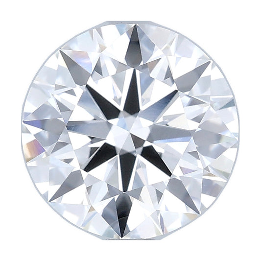 2.99 ct round lab-grown diamond, E color, VVS2 clarity, IGI certified, still from its 360° video