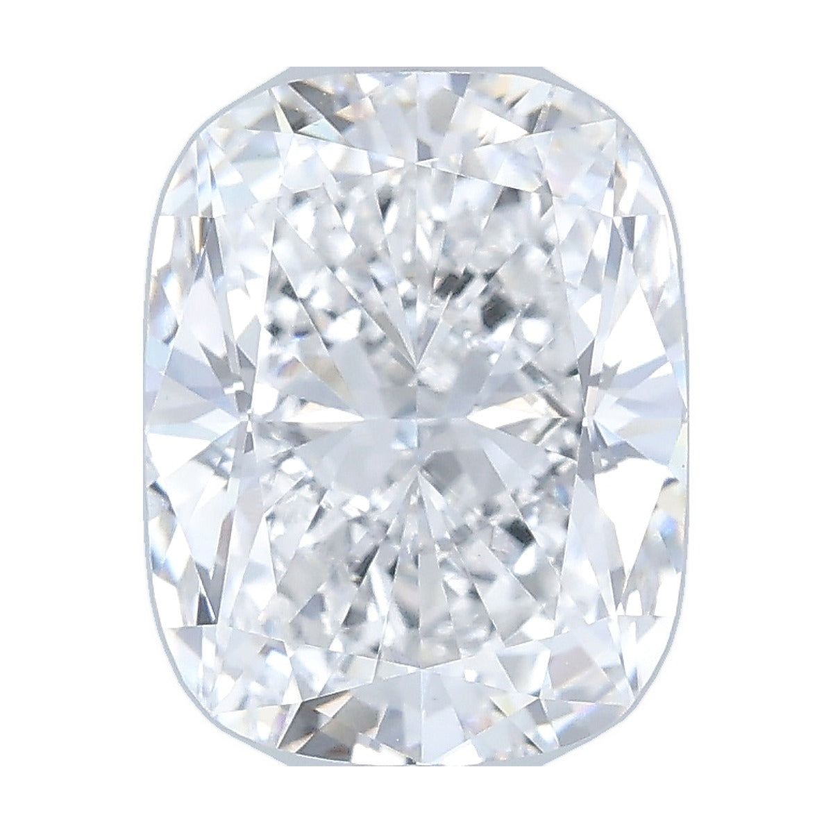 3.00 ct elongated cushion lab-grown diamond, D color, VS1 clarity, IGI certified, still from its 360° video