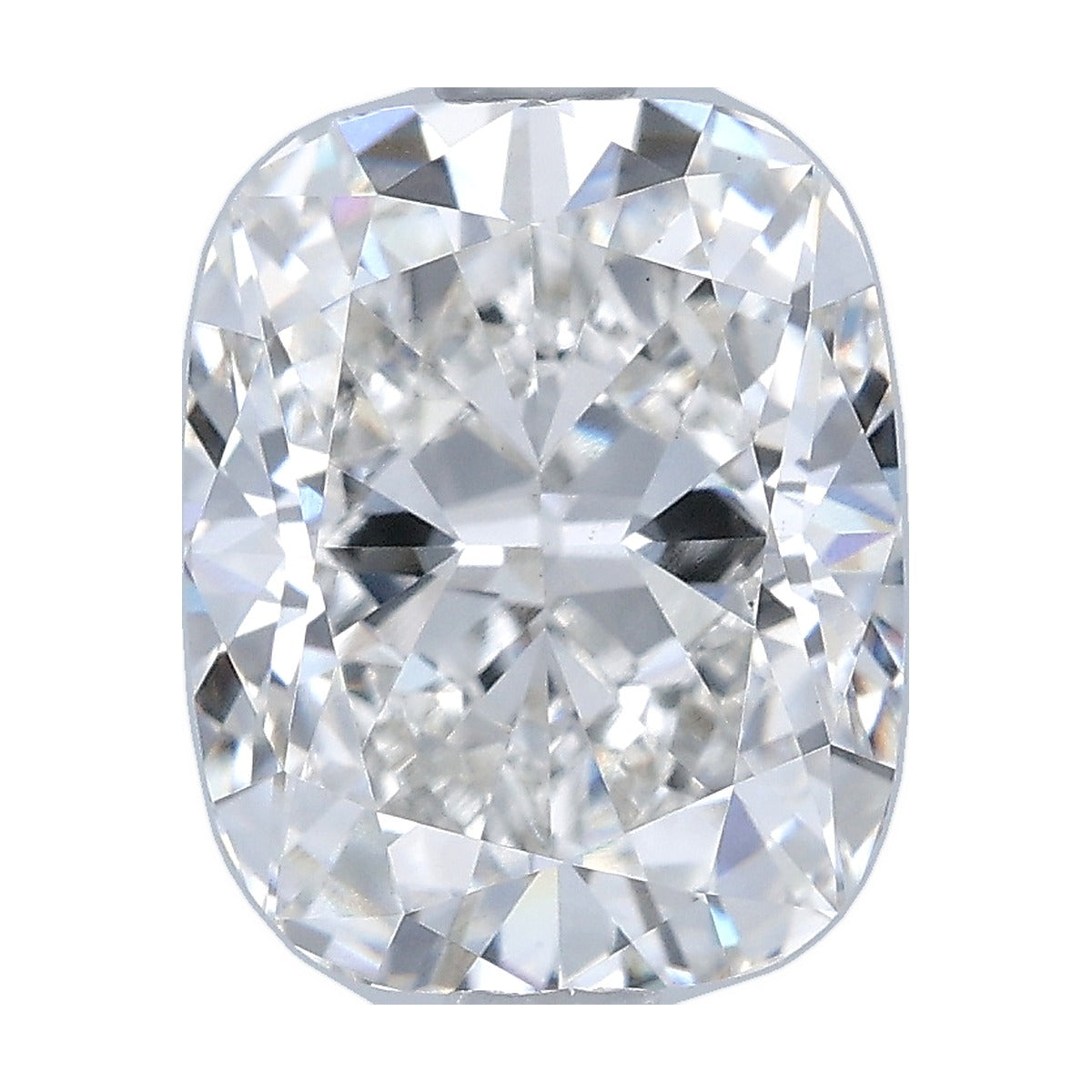 3.00 ct elongated cushion lab-grown diamond, G color, VS2 clarity, IGI certified, still from its 360° video