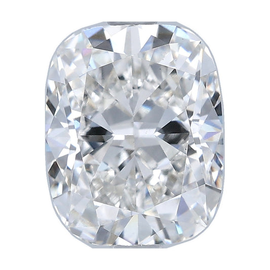 3.00 ct elongated cushion lab-grown diamond, G color, VS2 clarity, IGI certified, still from its 360° video