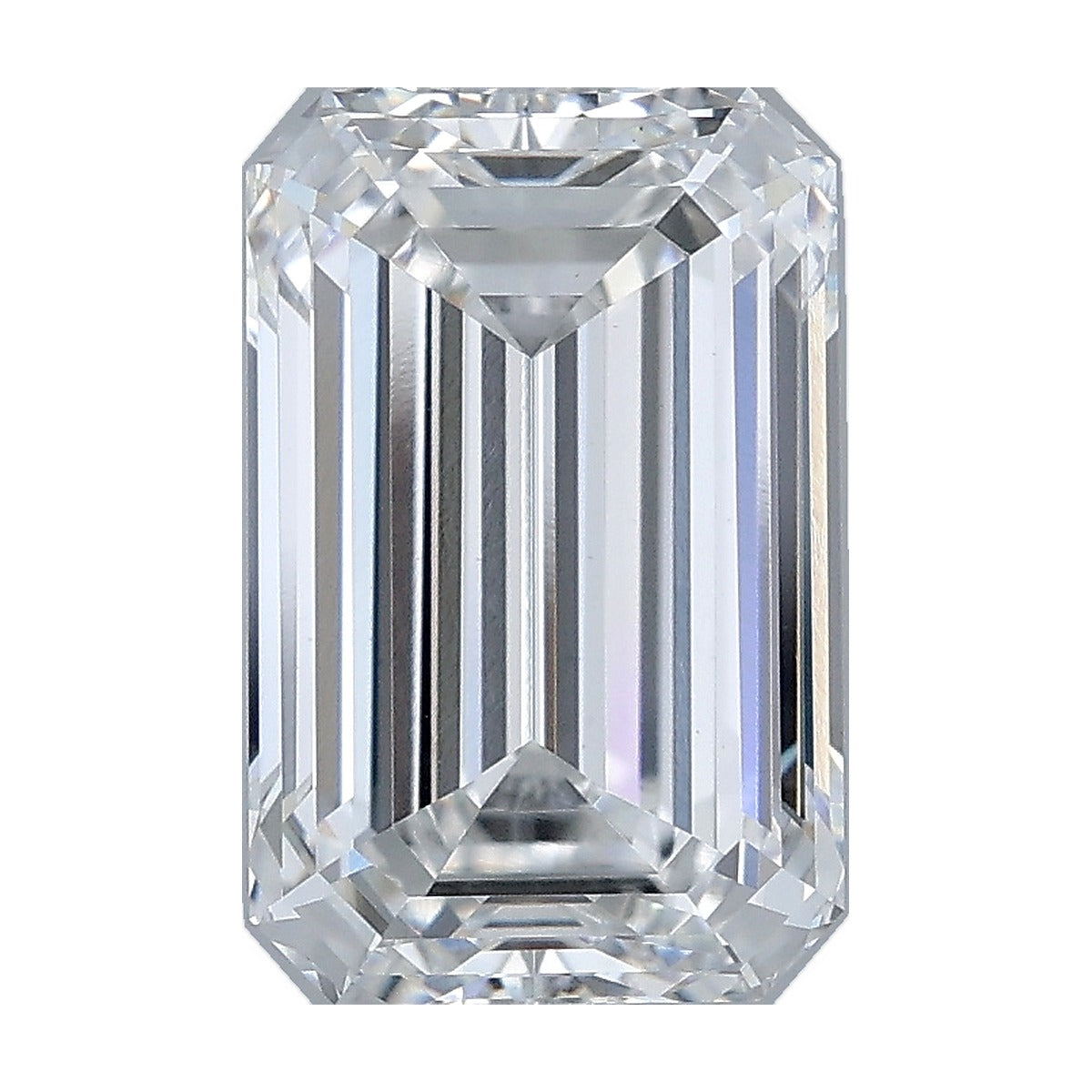 3.00 ct emerald lab-grown diamond, E color, VVS2 clarity, IGI certified, still from its 360° video