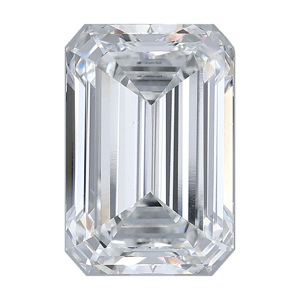 3.00 ct emerald lab-grown diamond, F color, VS1 clarity, IGI certified, still from its 360° video