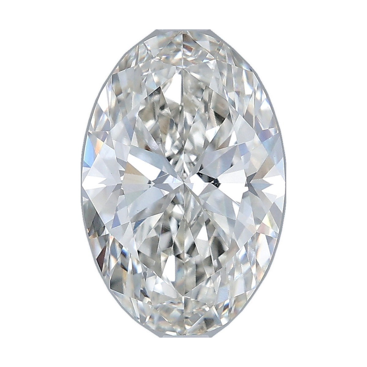 3.00 ct oval lab-grown diamond, G color, VVS2 clarity, IGI certified, still from its 360° video