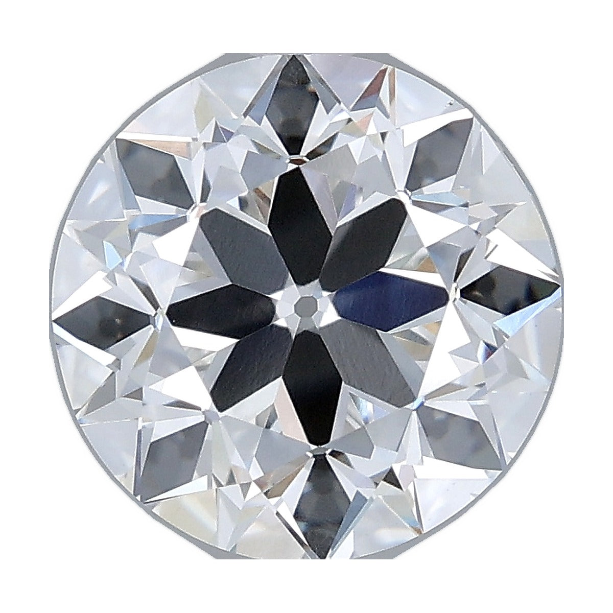 3.00 ct round lab-grown diamond, F color, VS1 clarity, IGI certified, still from its 360° video