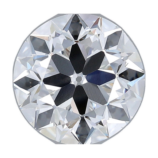 3.00 ct round lab-grown diamond, F color, VS1 clarity, IGI certified, still from its 360° video