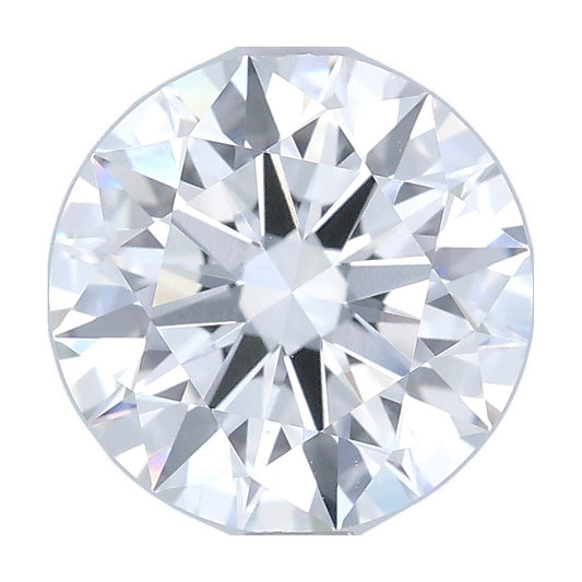 3.00 ct round lab-grown diamond, F color, VVS2 clarity, GIA certified, still from its 360° video