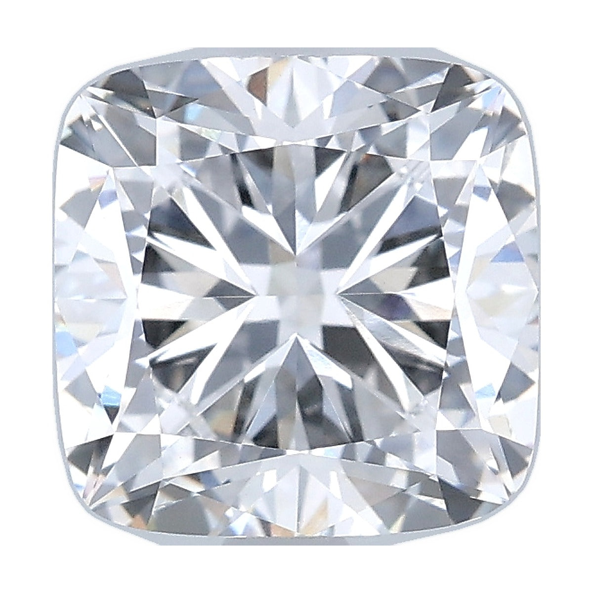 3.01 ct cushion lab-grown diamond, D color, VVS2 clarity, IGI certified, still from its 360° video