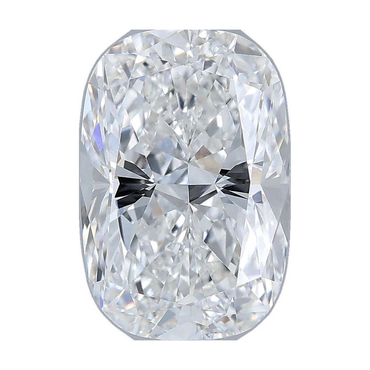 3.01 ct elongated cushion lab-grown diamond, E color, VS1 clarity, IGI certified, still from its 360° video