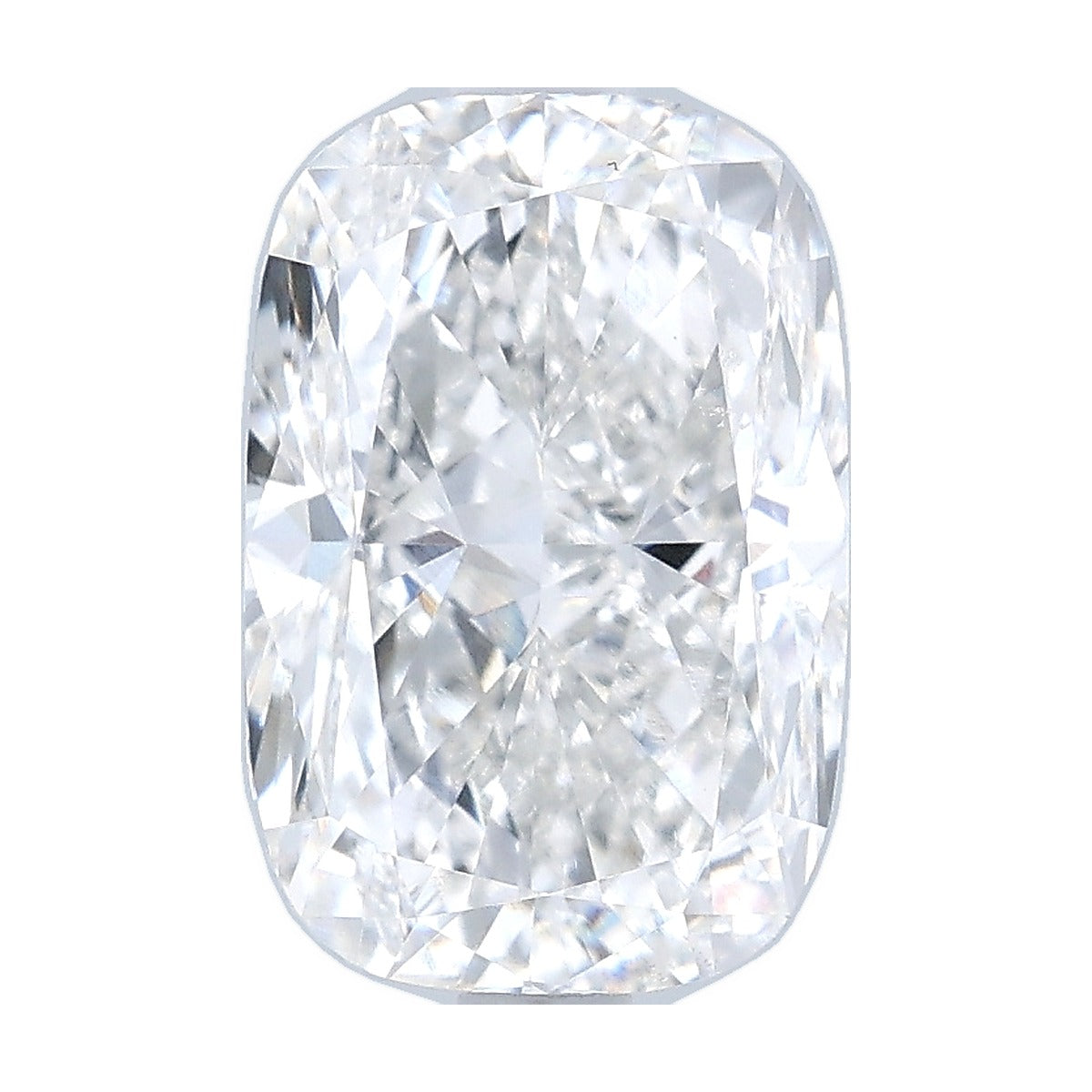 3.01 ct elongated cushion lab-grown diamond, F color, VS1 clarity, IGI certified, still from its 360° video
