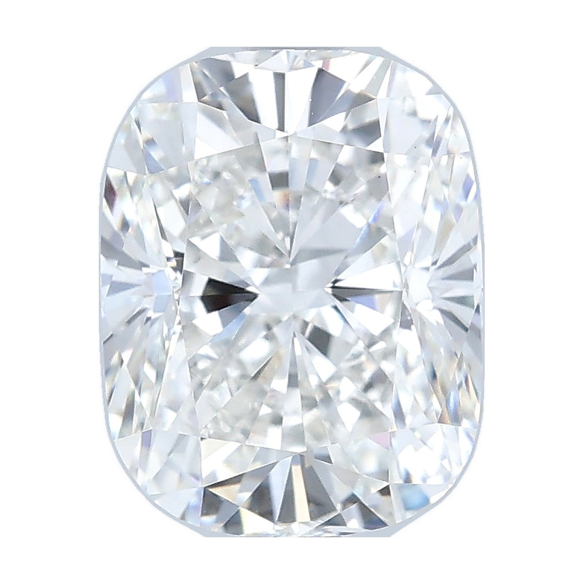 3.01 ct elongated cushion lab-grown diamond, F color, VS1 clarity, IGI certified, still from its 360° video