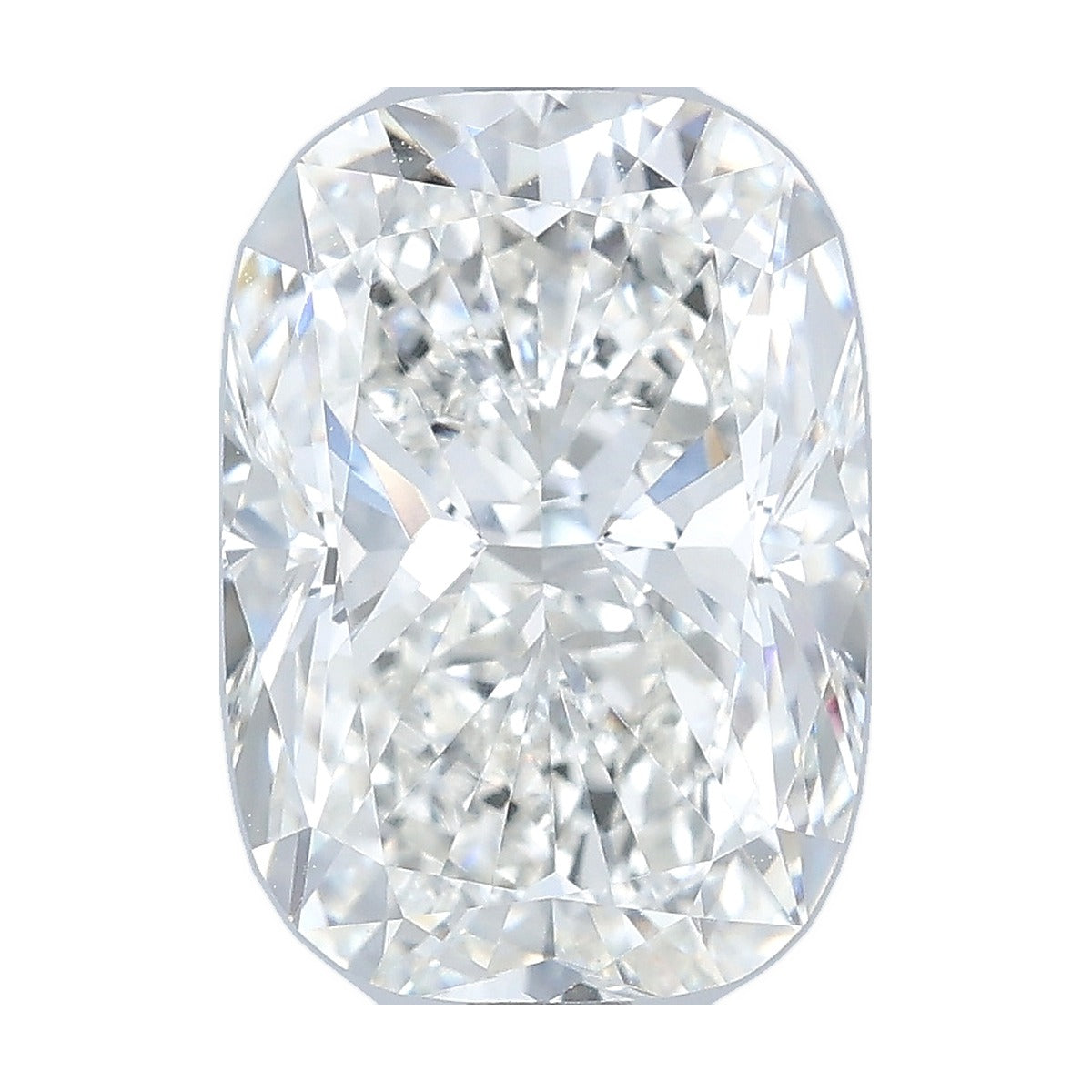 3.01 ct elongated cushion lab-grown diamond, G color, VVS2 clarity, IGI certified, still from its 360° video