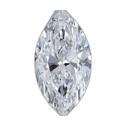 3.01 ct marquise lab-grown diamond, E color, VVS2 clarity, IGI certified, still from its 360° video