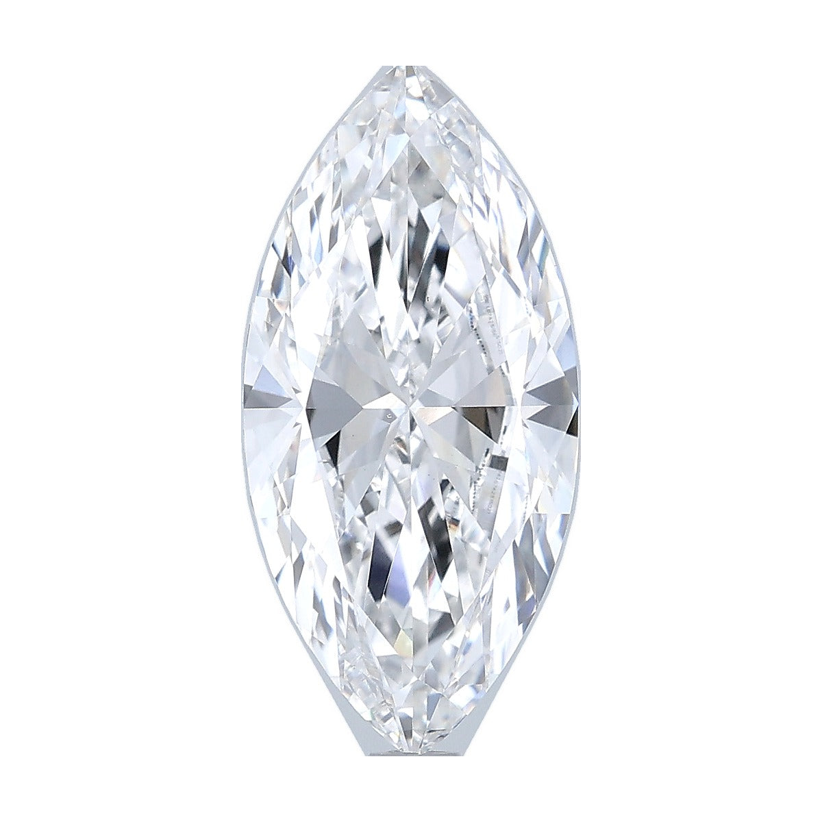 3.01 ct marquise lab-grown diamond, F color, VS1 clarity, IGI certified, still from its 360° video