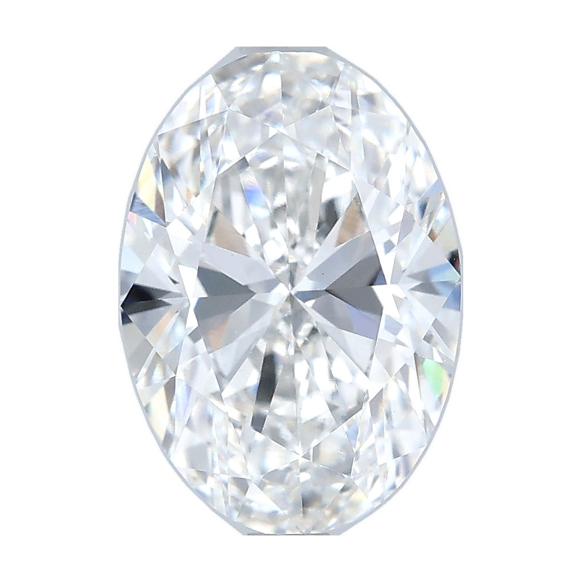 3.01 ct oval lab-grown diamond, E color, VVS2 clarity, IGI certified, still from its 360° video