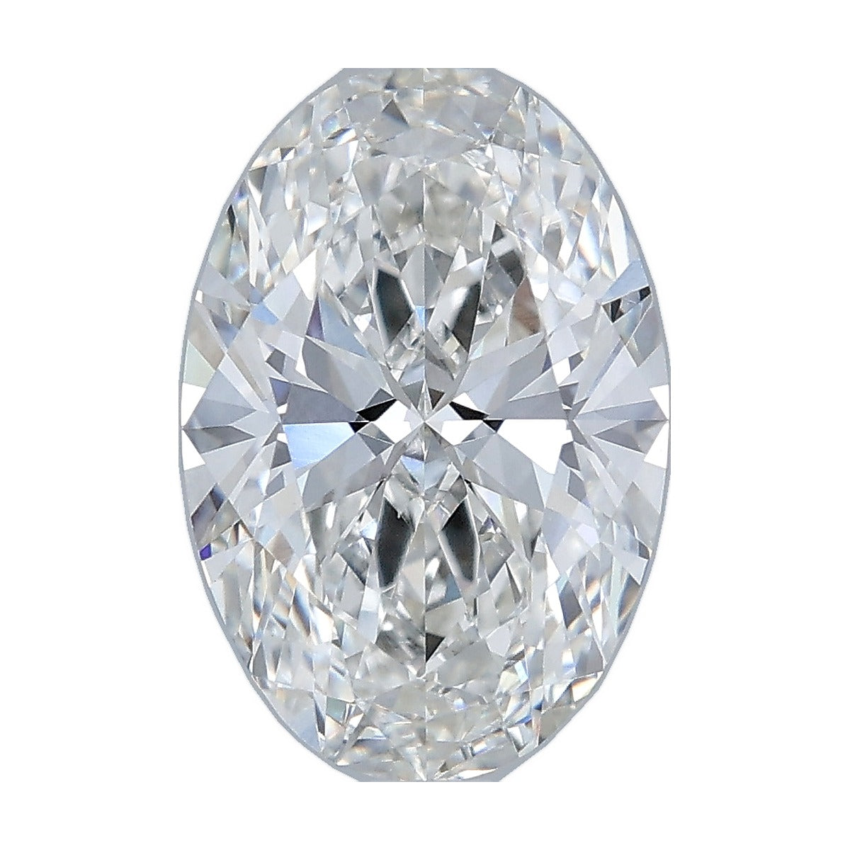 3.01 ct oval lab-grown diamond, F color, VS1 clarity, IGI certified, still from its 360° video