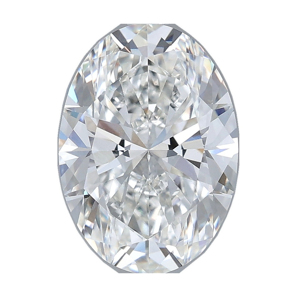3.01 ct oval lab-grown diamond, F color, VVS2 clarity, IGI certified, still from its 360° video