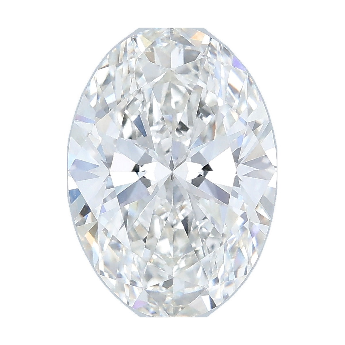 3.01 ct oval lab-grown diamond, G color, IF clarity, IGI certified, still from its 360° video