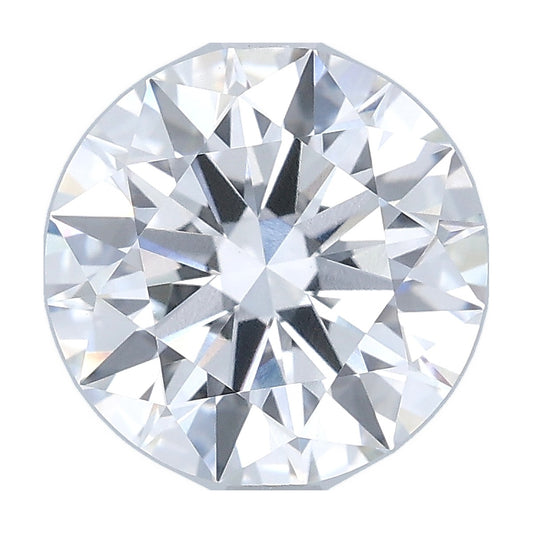 3.01 ct round lab-grown diamond, F color, VVS2 clarity, GIA certified, still from its 360° video