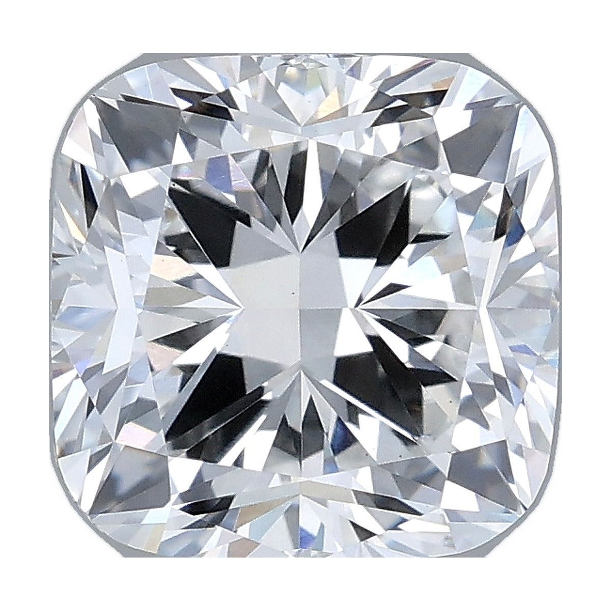 3.02 ct cushion lab-grown diamond, E color, VS1 clarity, IGI certified, still from its 360° video