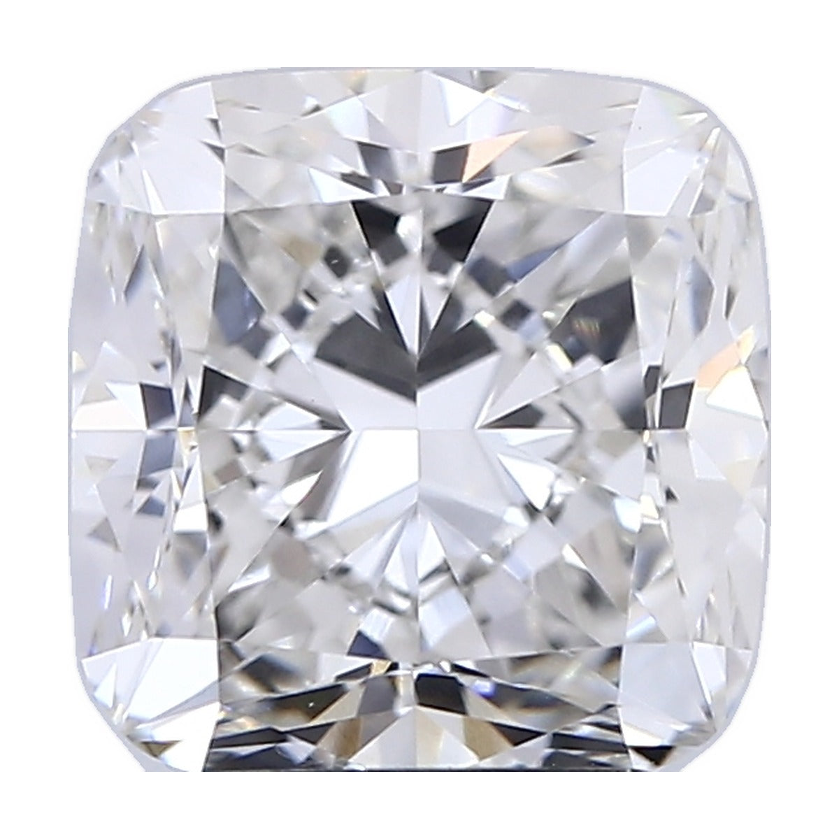 3.02 ct cushion lab-grown diamond, G color, VVS2 clarity, IGI certified, still from its 360° video