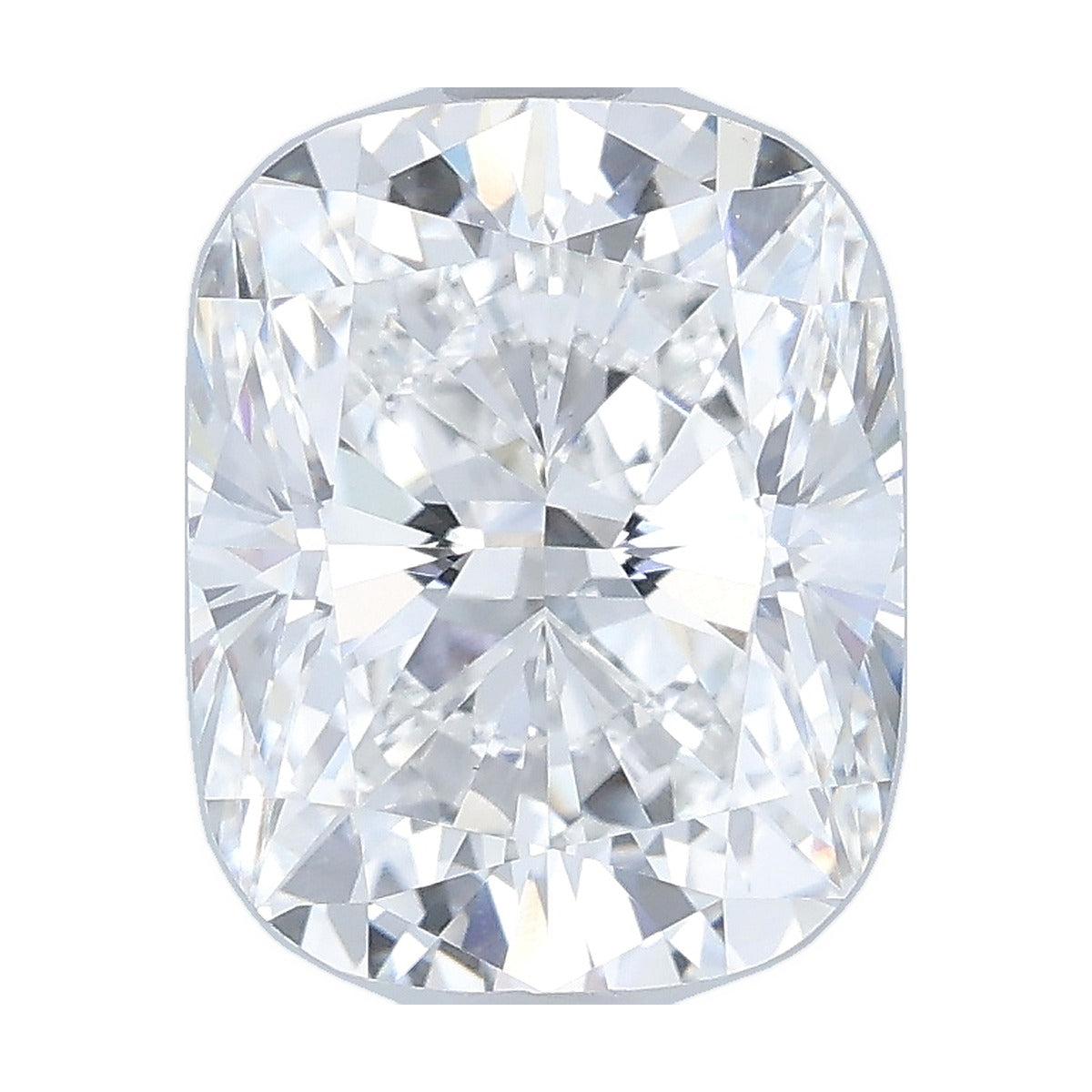 3.02 ct elongated cushion lab-grown diamond, E color, VS1 clarity, IGI certified, still from its 360° video