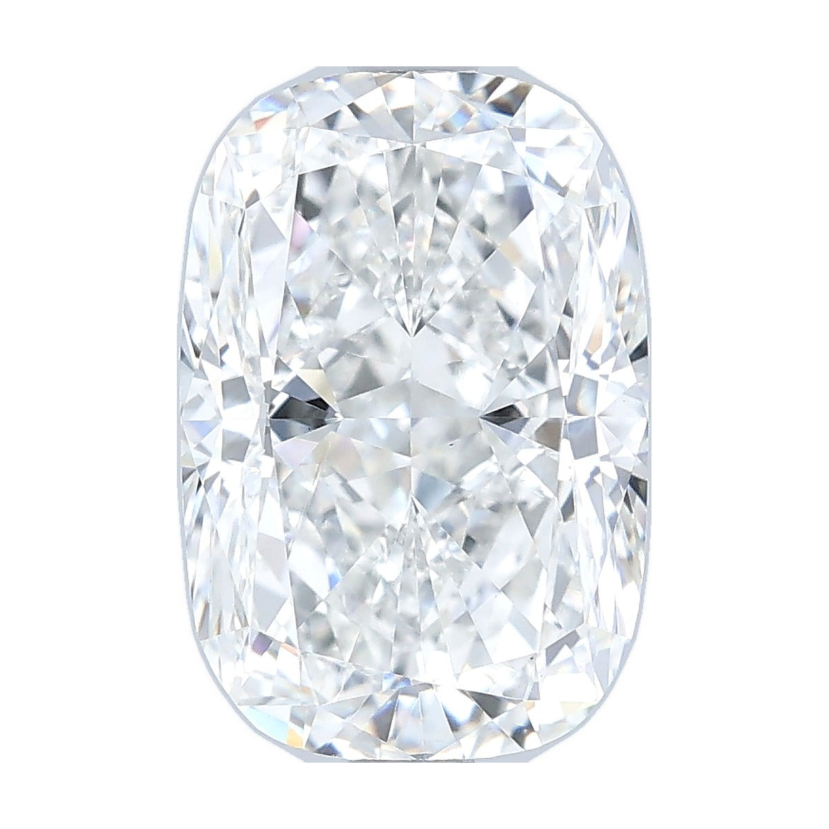 3.02 ct elongated cushion lab-grown diamond, E color, VS1 clarity, IGI certified, still from its 360° video