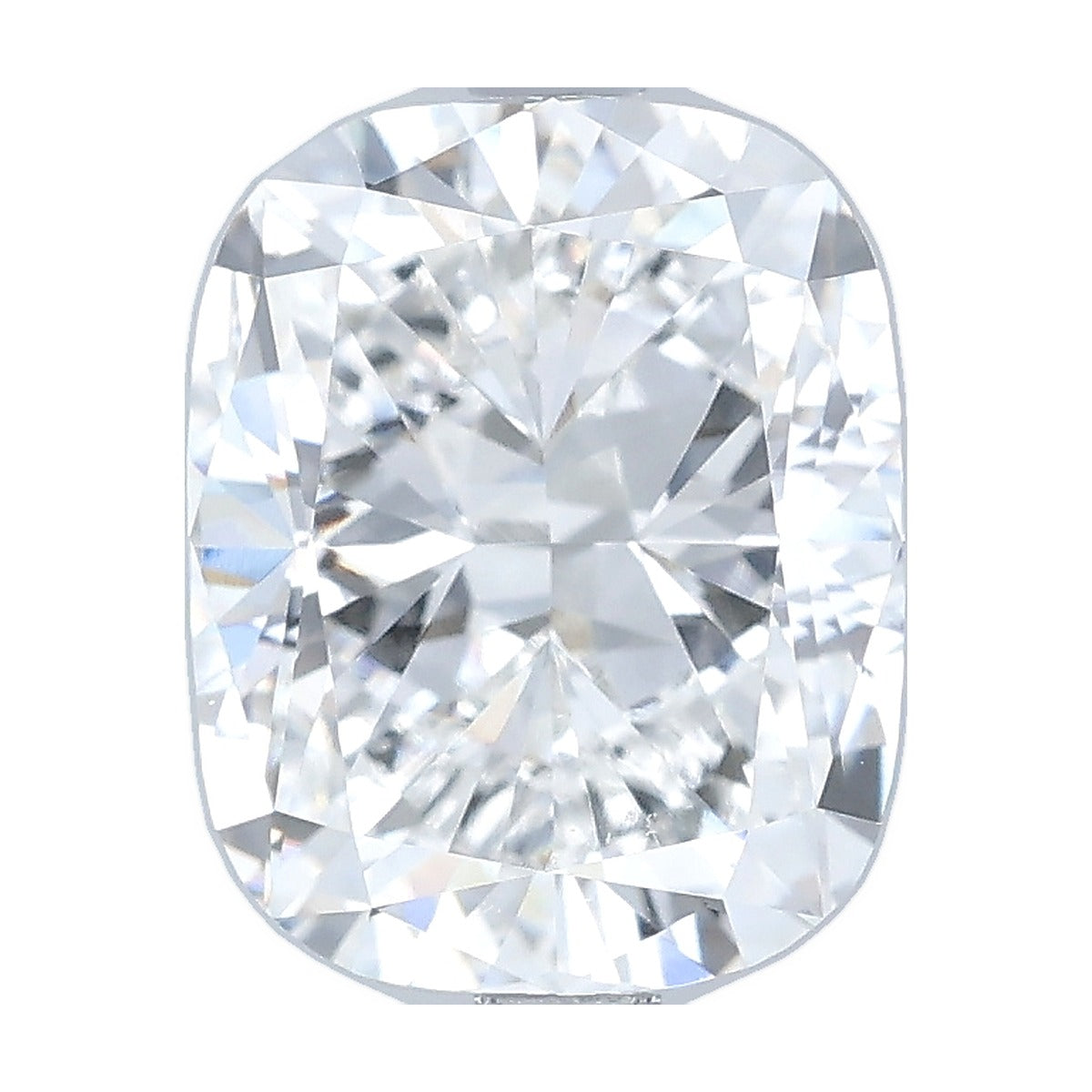 3.02 ct elongated cushion lab-grown diamond, E color, VVS2 clarity, IGI certified, still from its 360° video