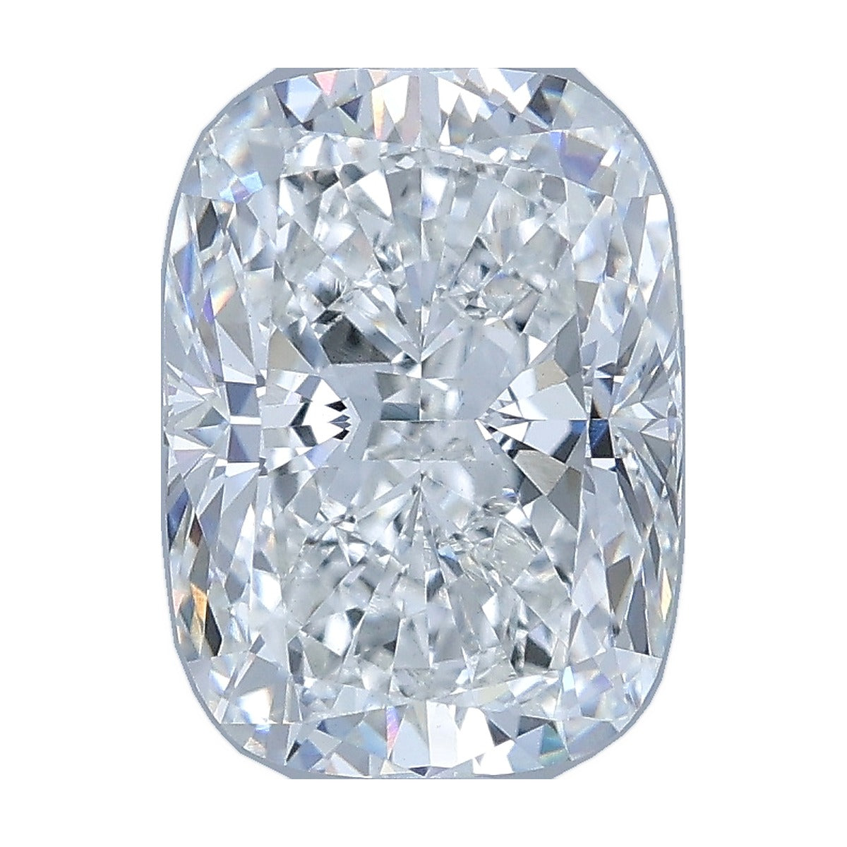 3.02 ct elongated cushion lab-grown diamond, F color, VS1 clarity, IGI certified, still from its 360° video