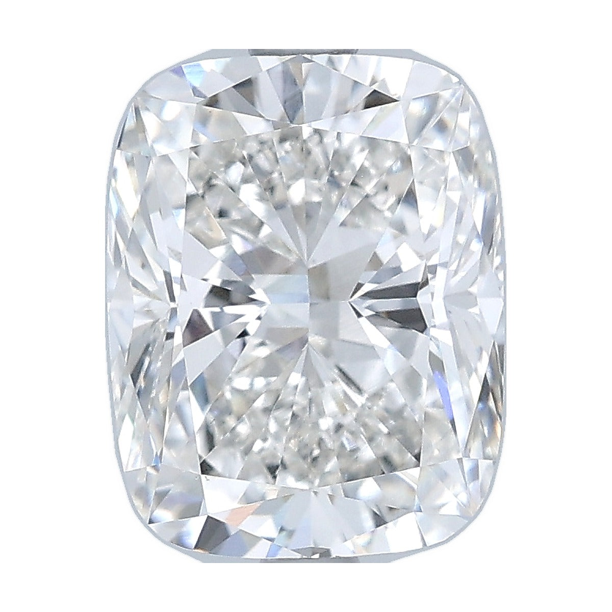 3.02 ct elongated cushion lab-grown diamond, G color, VVS2 clarity, IGI certified, still from its 360° video