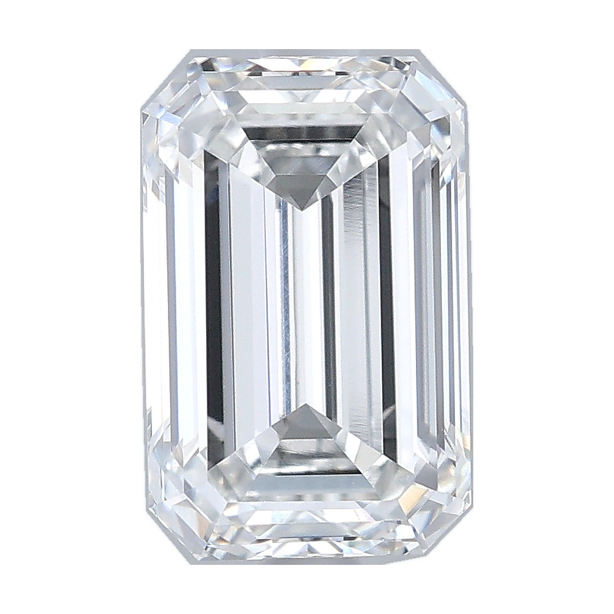3.02 ct emerald lab-grown diamond, F color, VVS2 clarity, IGI certified, still from its 360° video