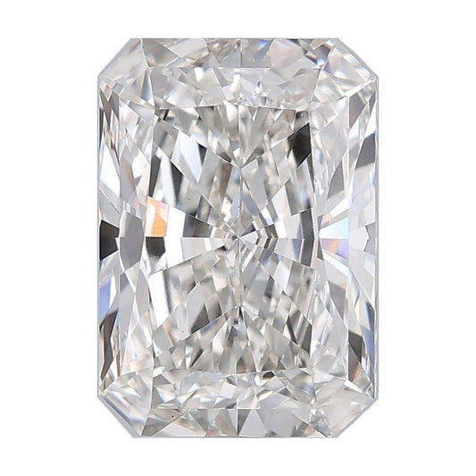 3.02 ct radiant lab-grown diamond, G color, VVS2 clarity, IGI certified, still from its 360° video