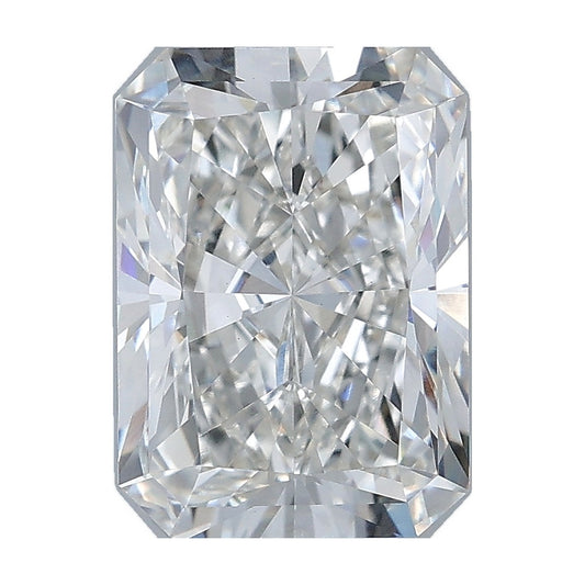 3.02 ct radiant lab-grown diamond, G color, VVS2 clarity, IGI certified, still from its 360° video