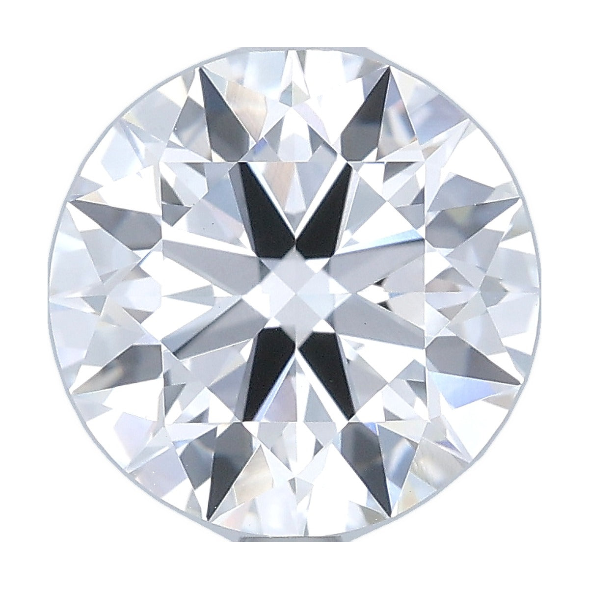 3.02 ct round lab-grown diamond, F color, VVS2 clarity, IGI certified, still from its 360° video