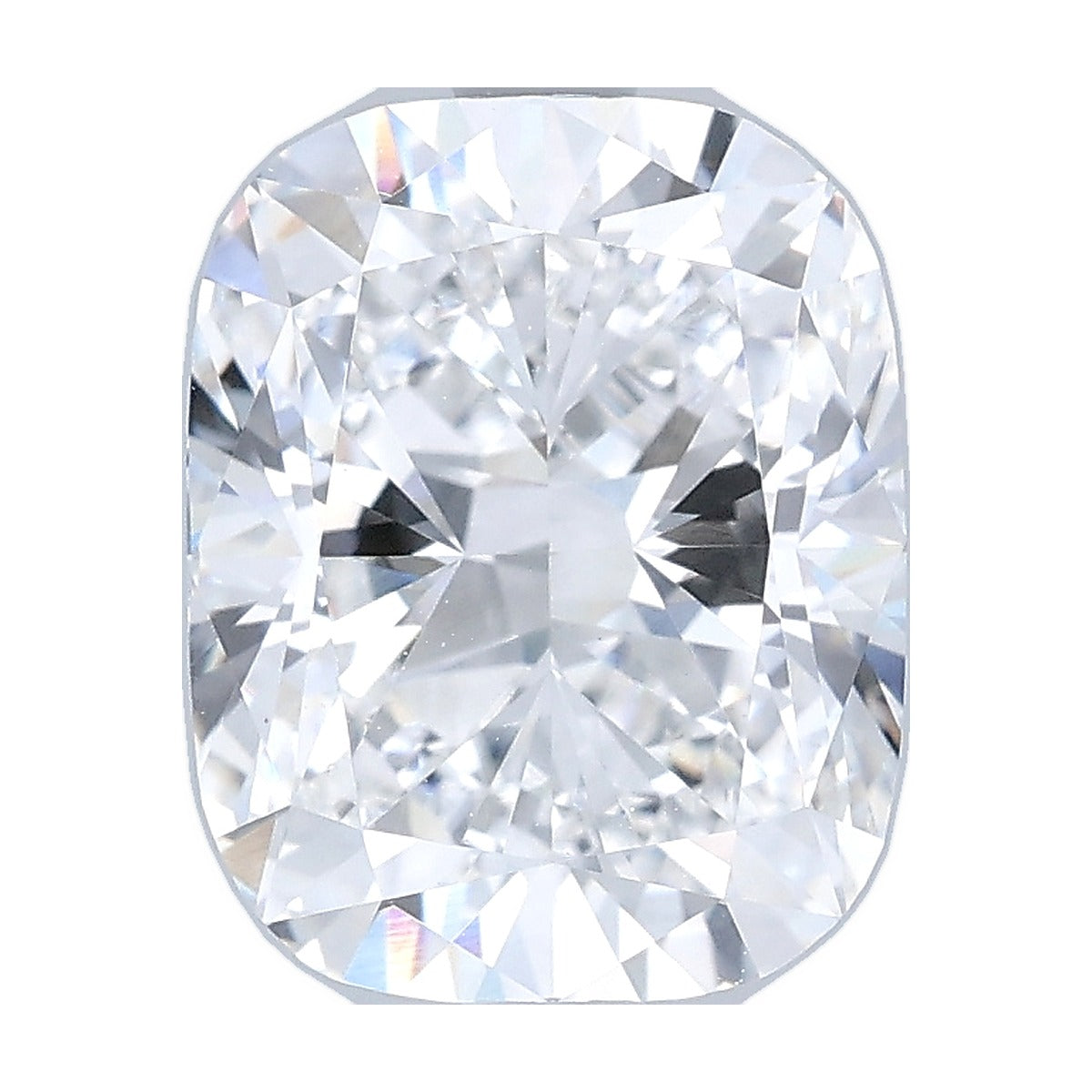 3.03 ct elongated cushion lab-grown diamond, D color, VS1 clarity, IGI certified, still from its 360° video