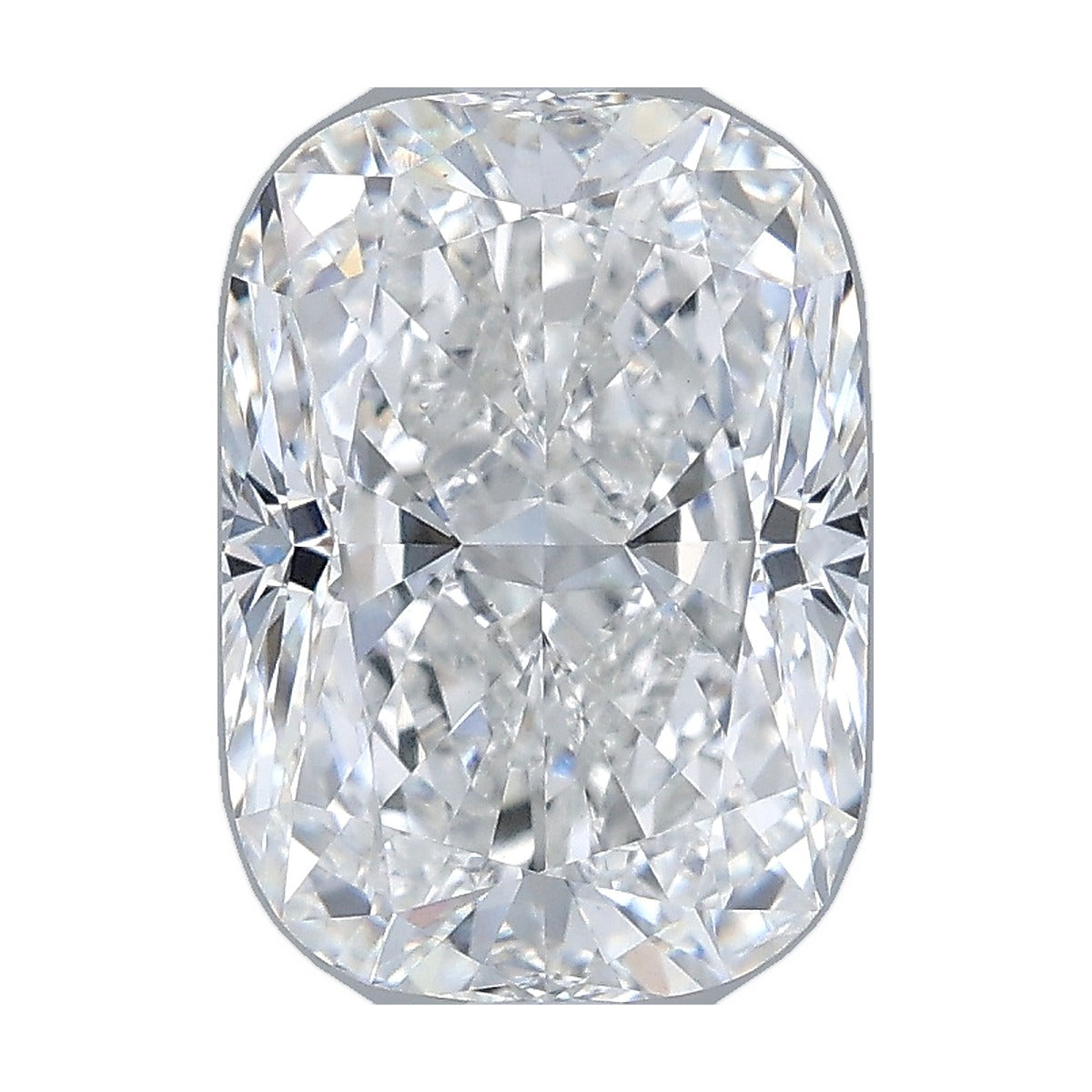 3.03 ct elongated cushion lab-grown diamond, E color, VS1 clarity, IGI certified, still from its 360° video