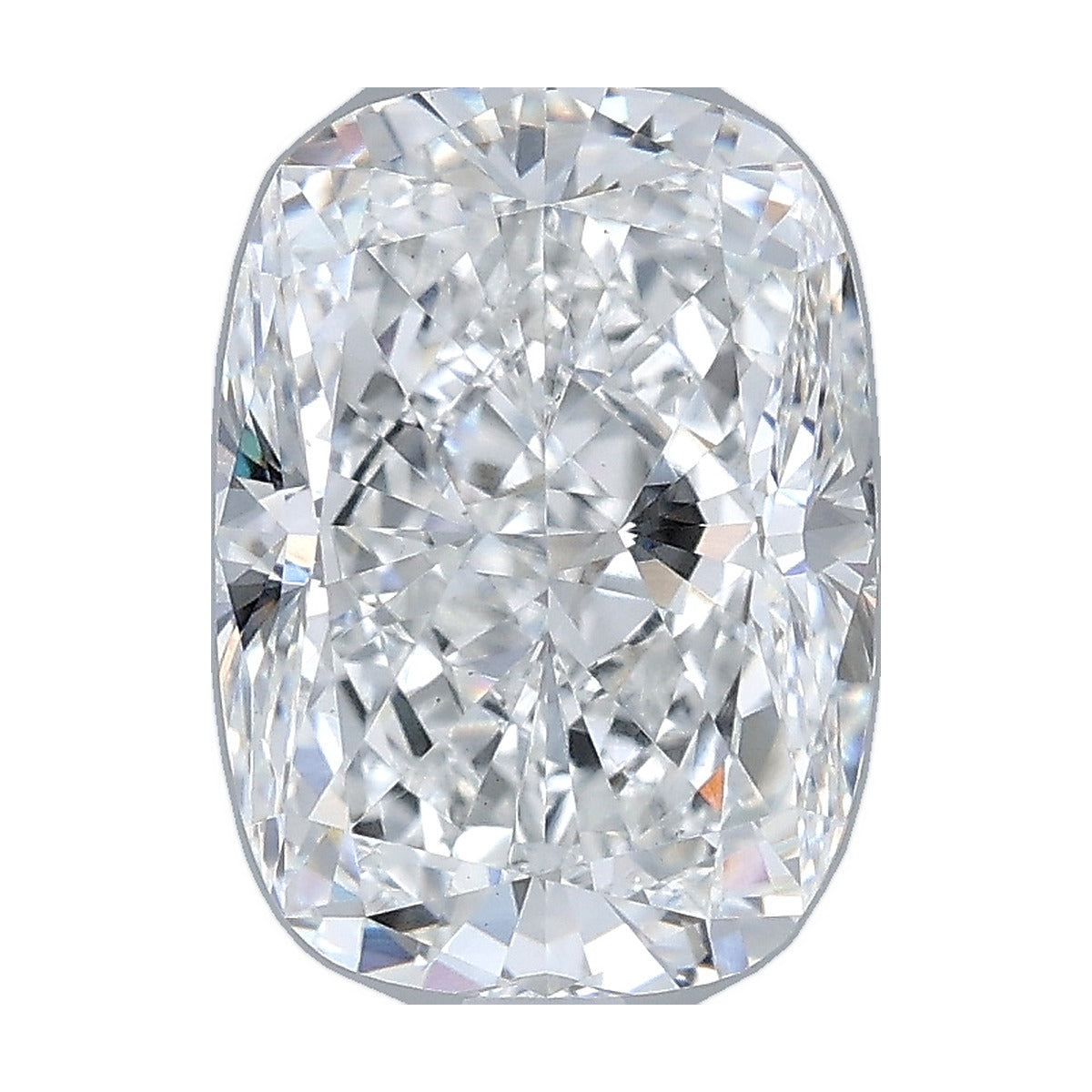 3.03 ct elongated cushion lab-grown diamond, E color, VS1 clarity, IGI certified, still from its 360° video