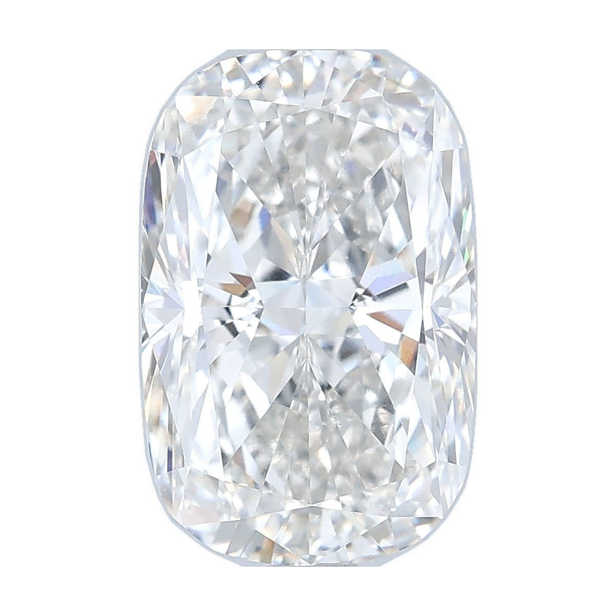 3.03 ct elongated cushion lab-grown diamond, G color, VS1 clarity, IGI certified, still from its 360° video