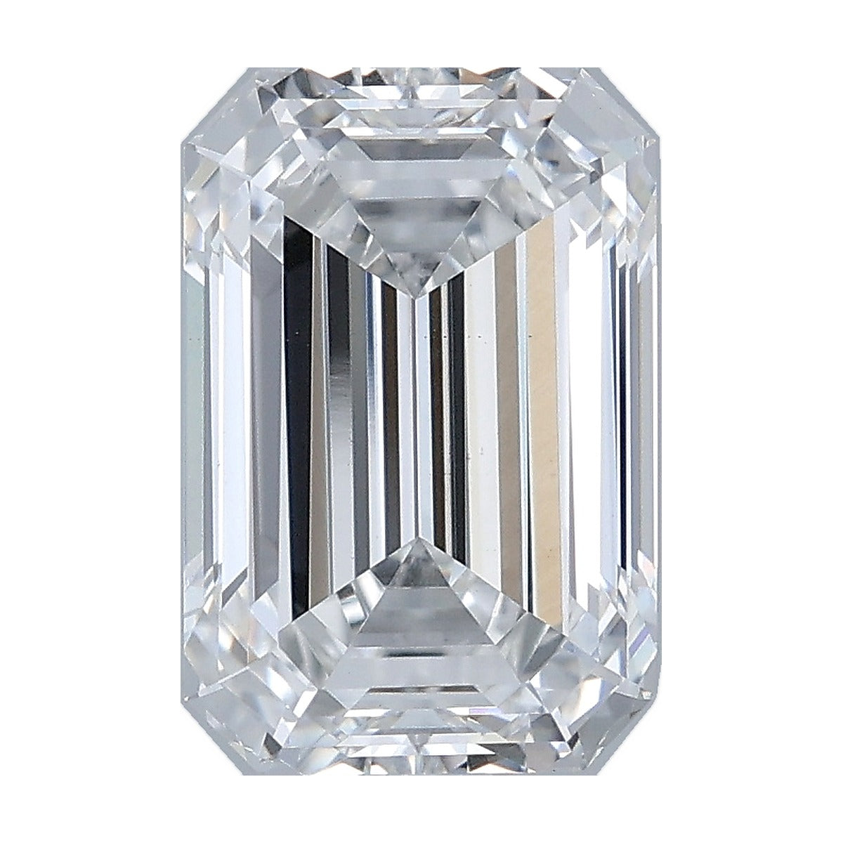 3.03 ct emerald lab-grown diamond, E color, VS1 clarity, IGI certified, still from its 360° video