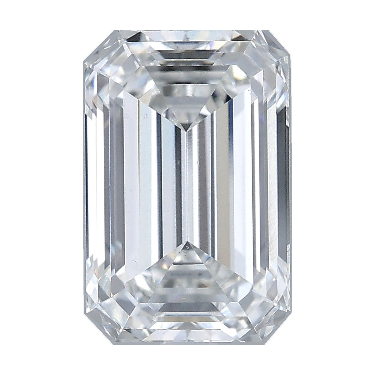 3.03 ct emerald lab-grown diamond, E color, VS1 clarity, IGI certified, still from its 360° video