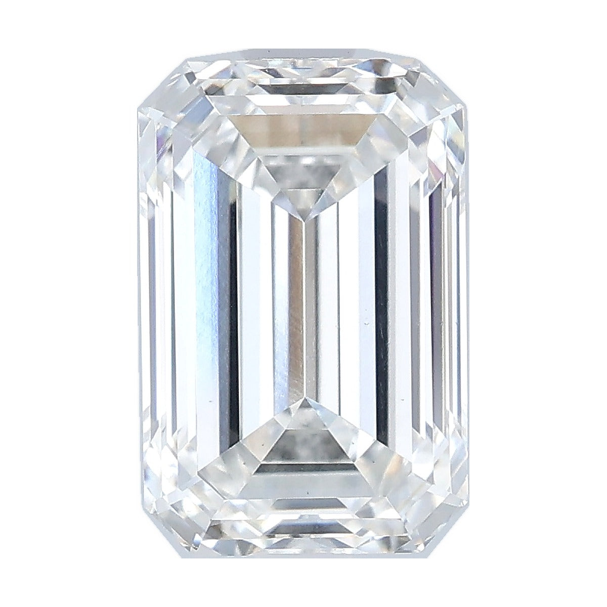 3.03 ct emerald lab-grown diamond, F color, VS1 clarity, IGI certified, still from its 360° video