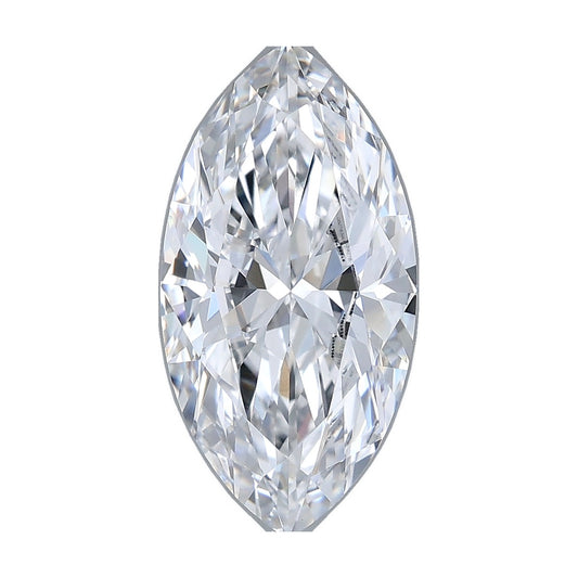 3.03 ct marquise lab-grown diamond, D color, VVS2 clarity, IGI certified, still from its 360° video