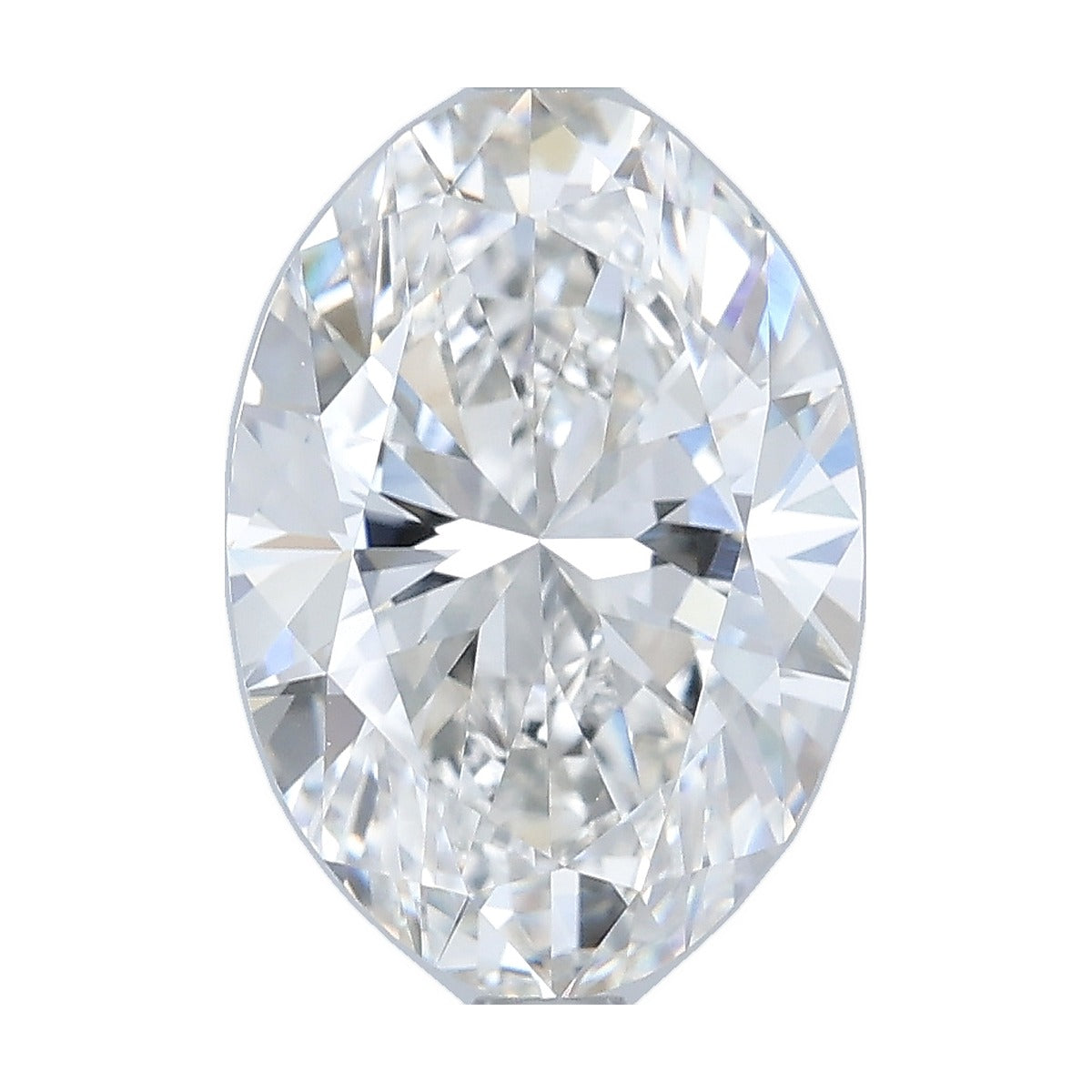 3.03 ct oval lab-grown diamond, F color, VVS2 clarity, IGI certified, still from its 360° video