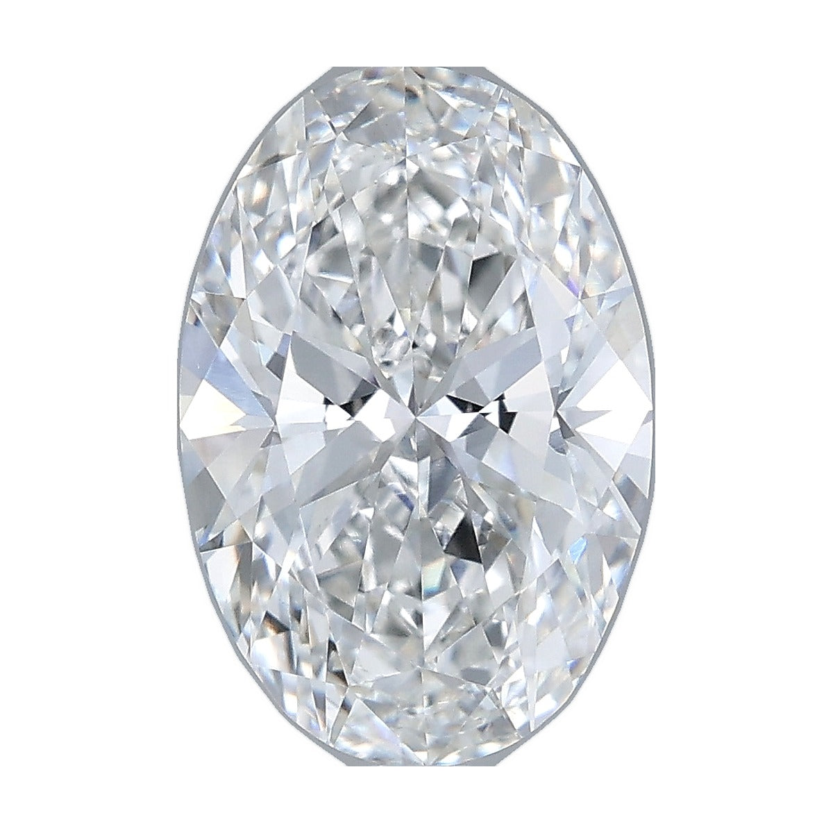 3.03 ct oval lab-grown diamond, F color, VVS2 clarity, IGI certified, still from its 360° video