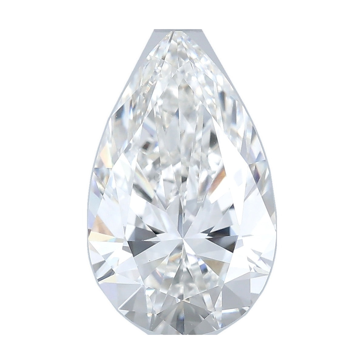 3.03 ct pear lab-grown diamond, F color, VVS2 clarity, IGI certified, still from its 360° video
