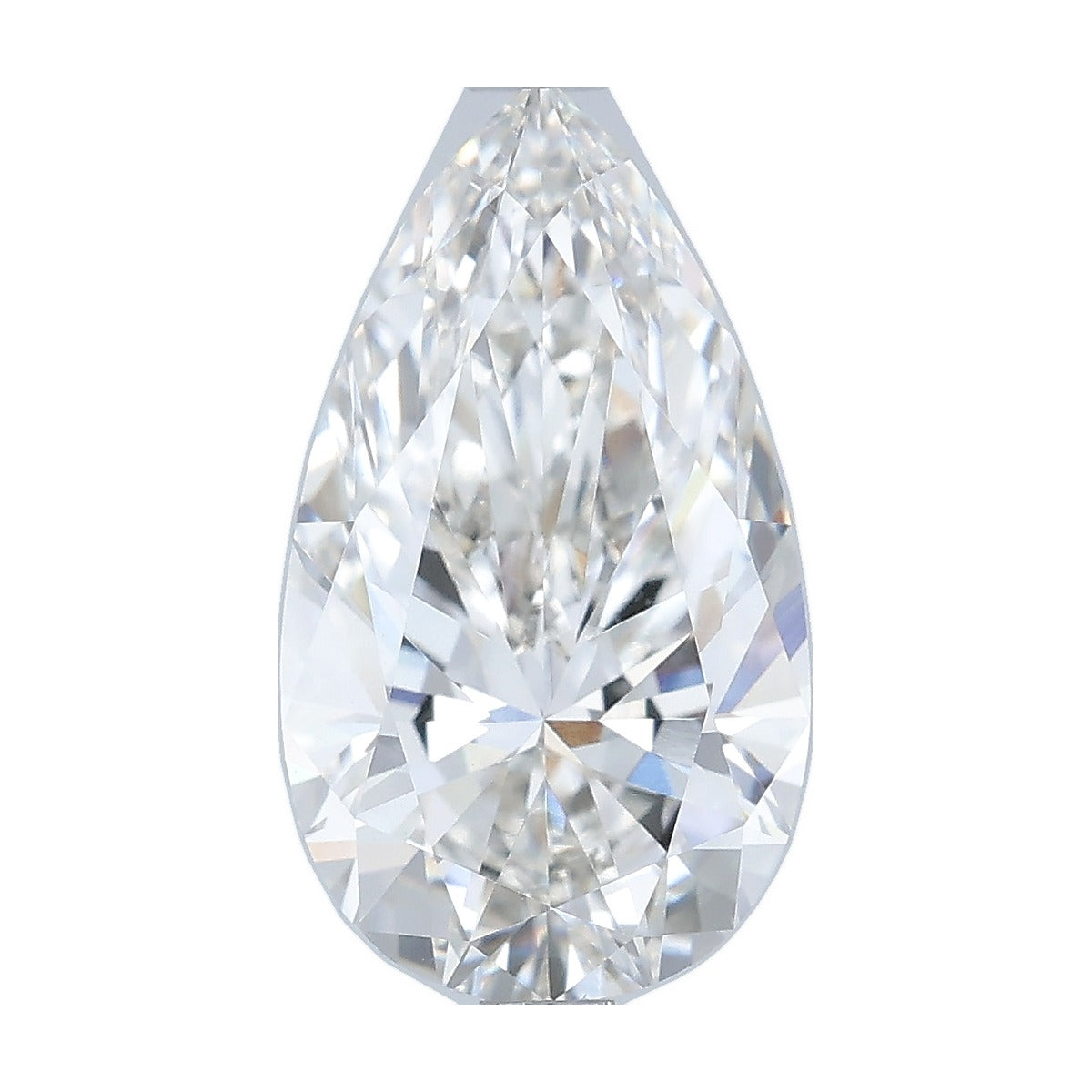 3.03 ct pear lab-grown diamond, G color, VVS2 clarity, IGI certified, still from its 360° video