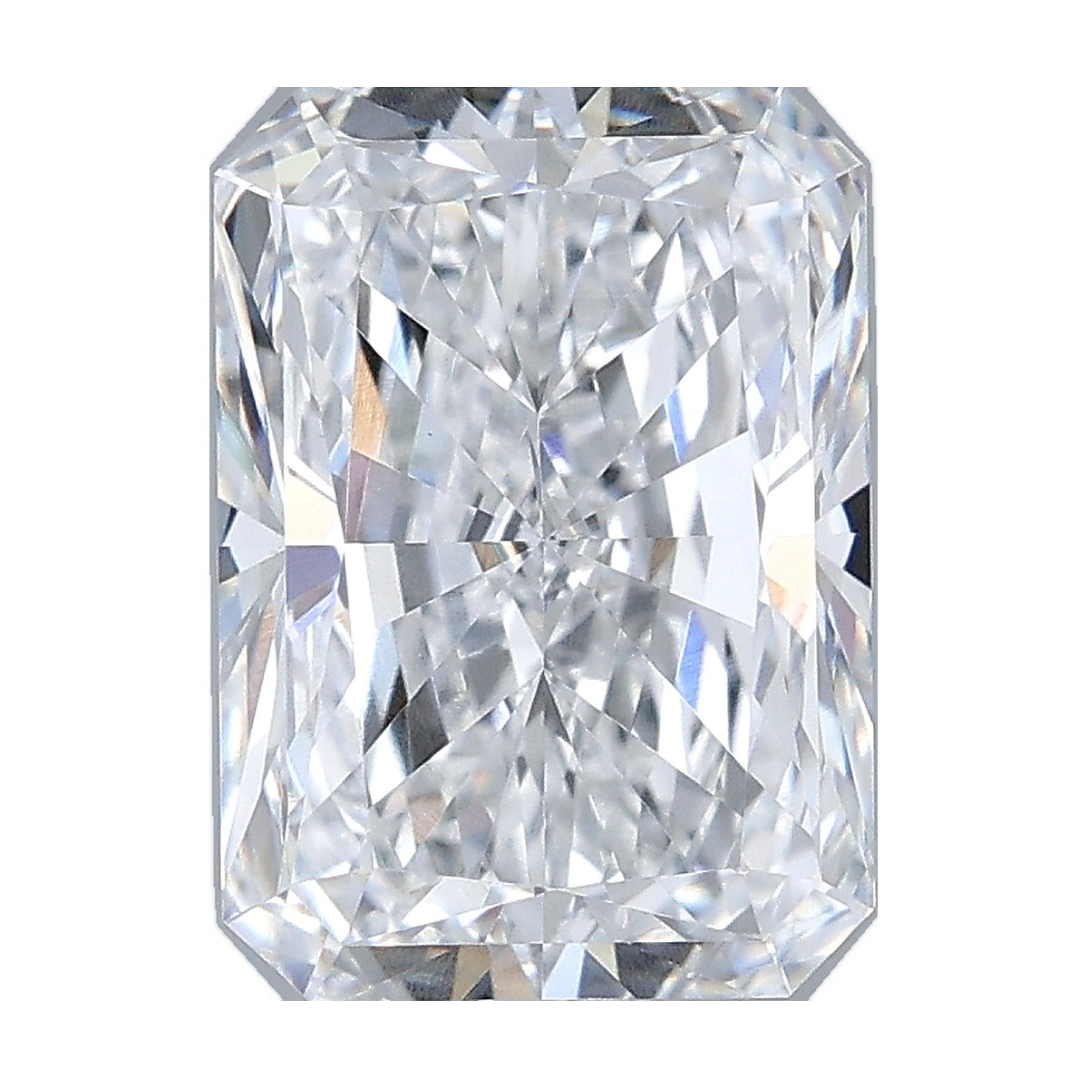 3.03 ct radiant lab-grown diamond, D color, VVS2 clarity, IGI certified, still from its 360° video
