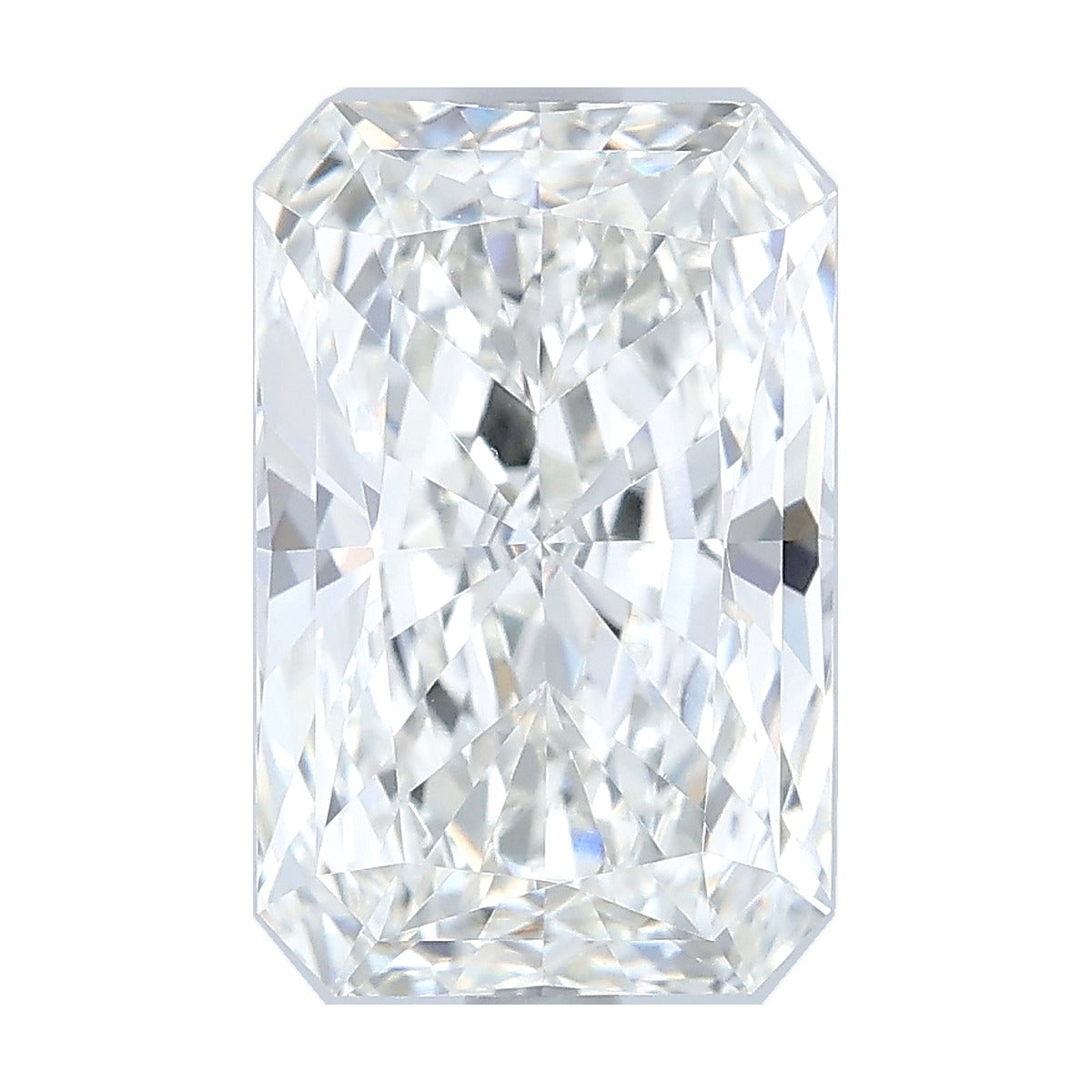 3.03 ct radiant lab-grown diamond, G color, IF clarity, IGI certified, still from its 360° video