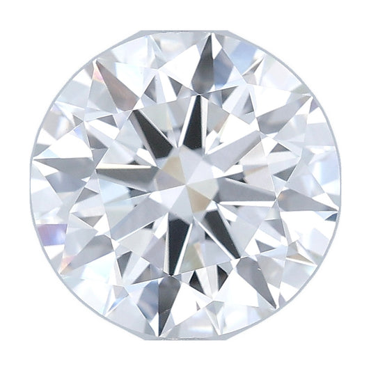 3.03 ct round lab-grown diamond, F color, VS1 clarity, GIA certified, still from its 360° video